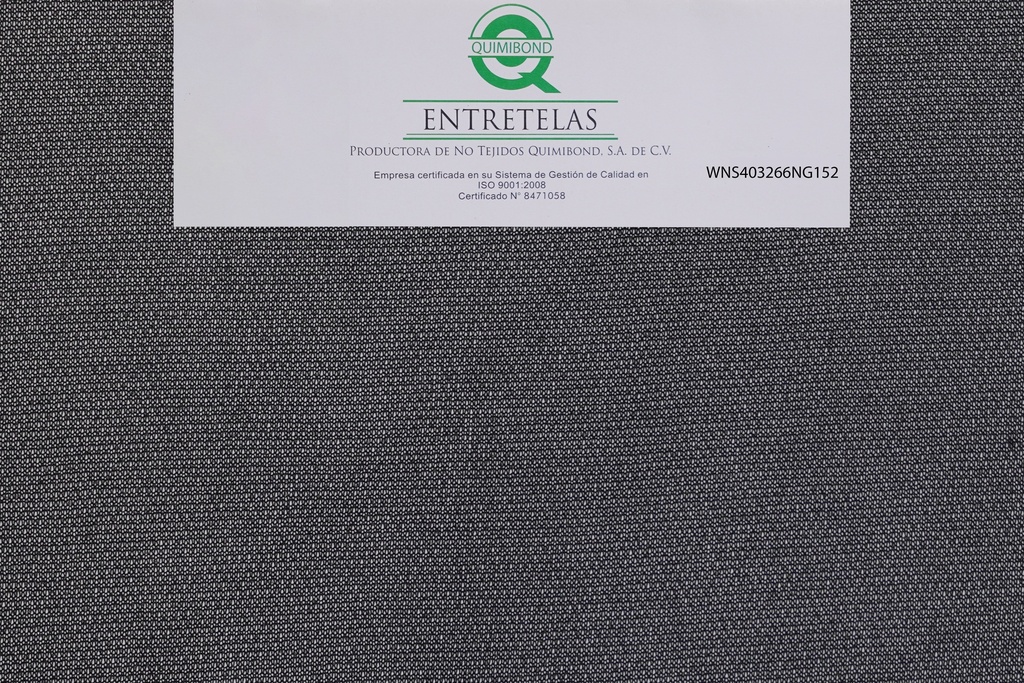 Entretela de tejido circular "Fusionable"