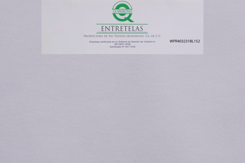 ENTRETELA NO TEJIDA