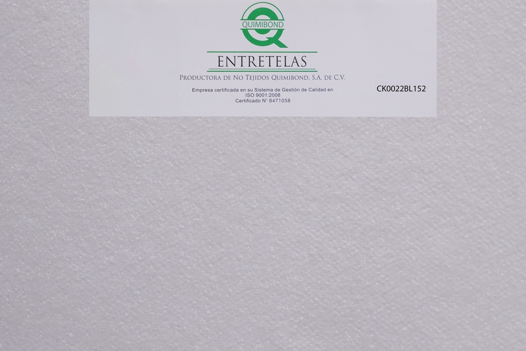 Entretela No Tejida Fusionable