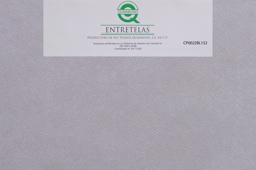Entretela No Tejida Fusionable