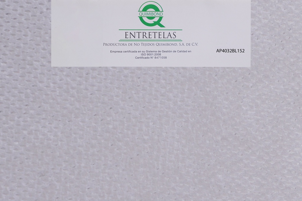 Entretela No Tejida Fusionable